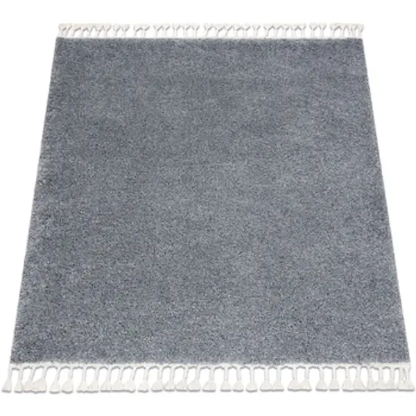 Rugsx Rugsx  Tepisi Tepih BERBER square 9000 Siva Berberski marokanski 160x160 cm  Rugsx