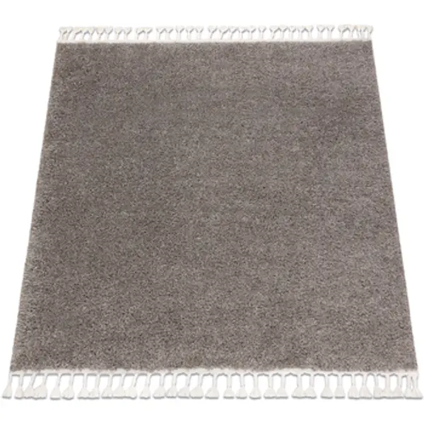 Rugsx Rugsx  Tepisi Tepih BERBER square 9000 smeđa Berberski marokans 120x120 cm  Rugsx
