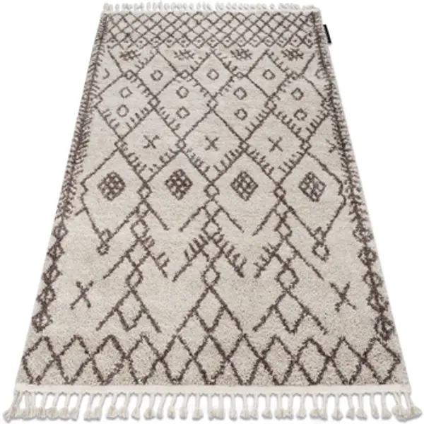Rugsx Rugsx  Tepisi Tepih BERBER TANGER B5940 krem / smeđa 80x150 cm  Rugsx