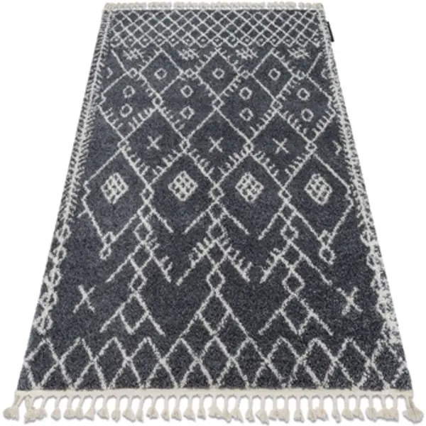 Rugsx Rugsx  Tepisi Tepih BERBER TANGER B5940 Siva / Bijela 160x220 cm  Rugsx