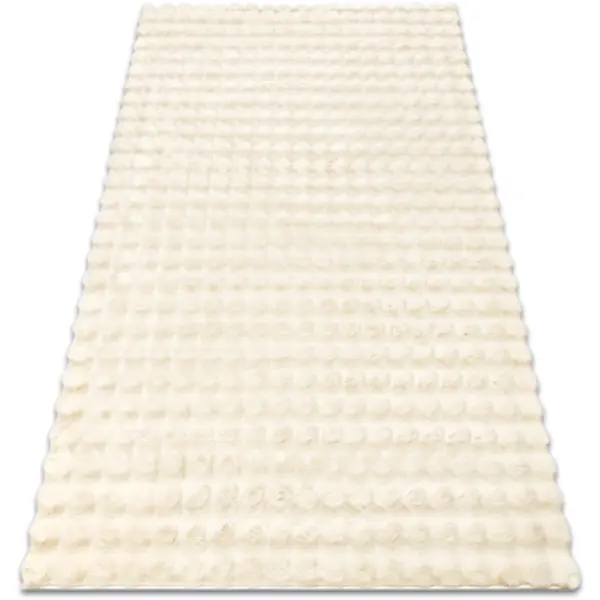 Rugsx Rugsx  Tepisi Tepih BUBBLE Ivory 12 IMITACIJA ZEČJEG KRZNA 200x290 cm  Rugsx