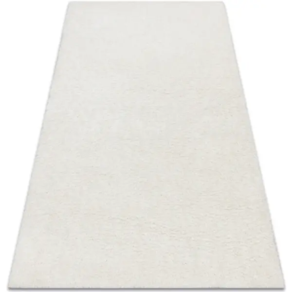 Rugsx Rugsx  Tepisi Tepih BUENOS 7001 shaggy obična, jednobojna bijel 60x100 cm  Rugsx