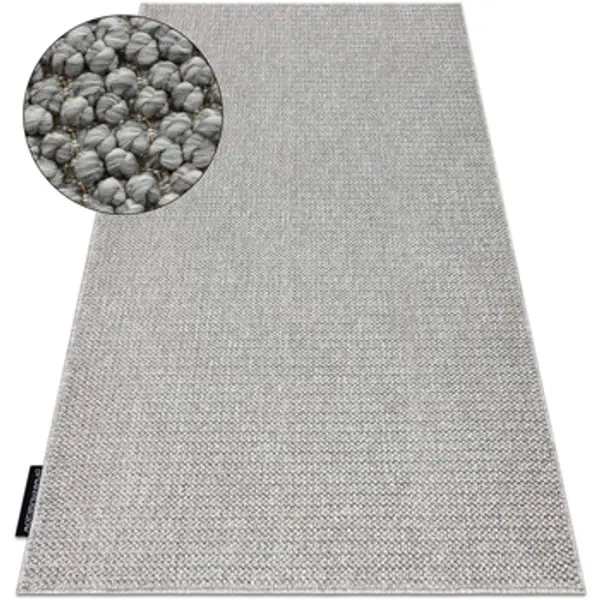 Rugsx Rugsx  Tepisi Tepih CASABLANCA LOOP svijetla Siva, petlja, mekan 80x150 cm  Rugsx