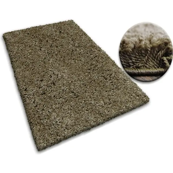 Rugsx Rugsx  Tepisi Tepih čupavi GALAXY 9000 svijetla smeđa 140x190 cm  Rugsx