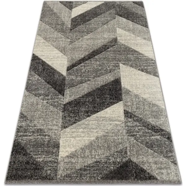 Rugsx Rugsx  Tepisi Tepih FEEL 5673/16811 Riblja kost Siva / 80x150 cm  Rugsx