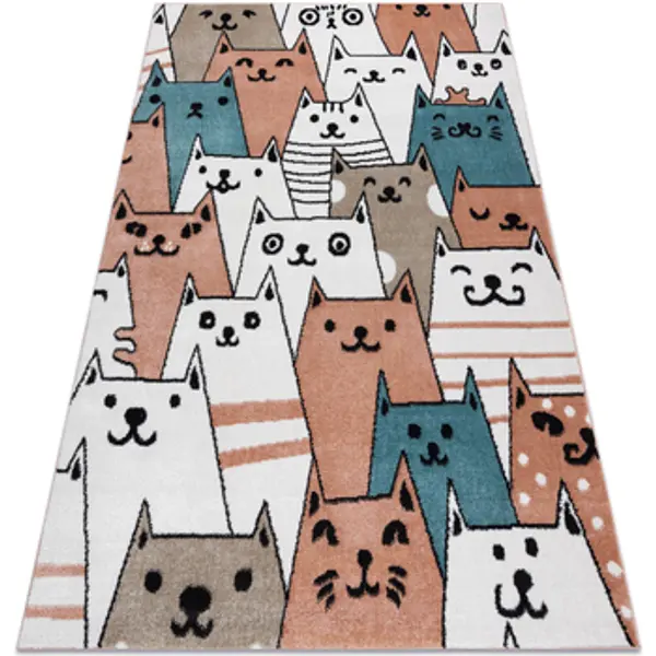 Rugsx Rugsx  Tepisi Tepih FUN Gatti za djecu, mačke, mačići 180x270 cm  Rugsx