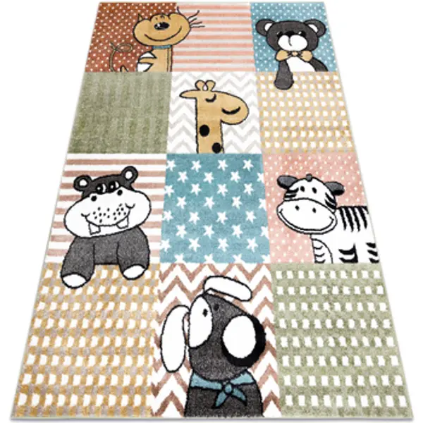 Rugsx Rugsx  Tepisi Tepih FUN Pets za djecu, Životinje multi 180x270 cm  Rugsx