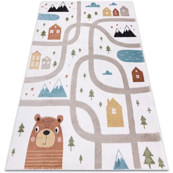 Rugsx Rugsx  Tepisi Tepih FUN Polar za djecu flamingosi krema 180x270 cm  Rugsx