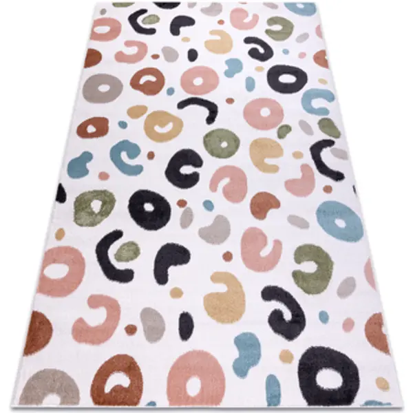Rugsx Rugsx  Tepisi Tepih FUN Spots za djecu mrlje krema 240x330 cm  Rugsx