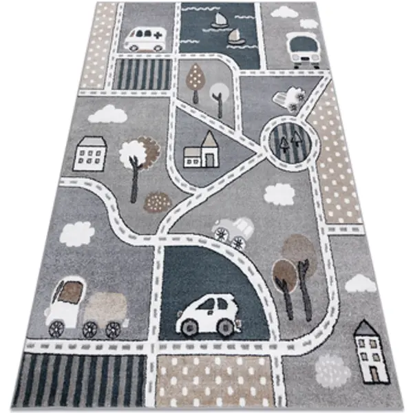 Rugsx Rugsx  Tepisi Tepih FUN Strade za djecu, ulica, Grad 140x190 cm  Rugsx