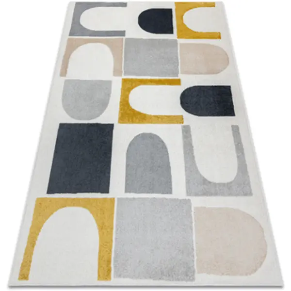 Rugsx Rugsx  Tepisi Tepih FUSION 0213 bijelim / žuta boja 200x290 cm  Rugsx