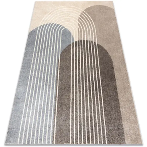 Rugsx Rugsx  Tepisi Tepih FUSION 0810 bež / smeđa - 180x270 cm  Rugsx