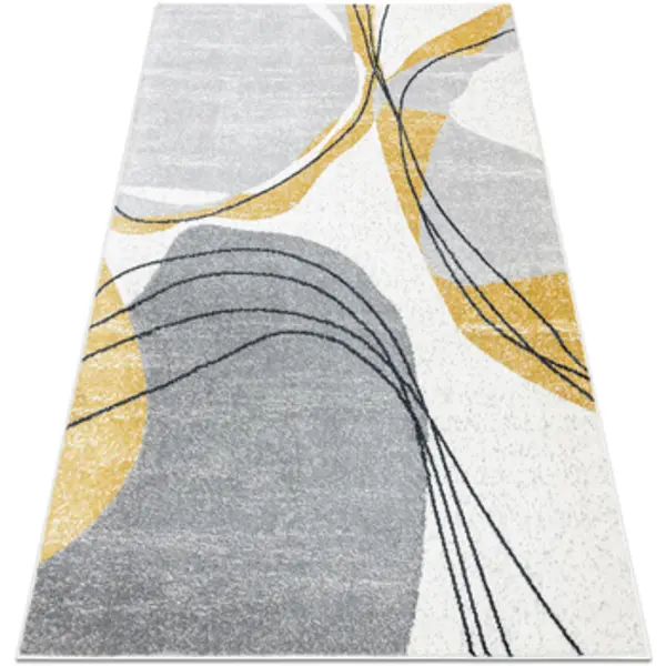 Rugsx Rugsx  Tepisi Tepih FUSION 5868 bijelim / žuta boja 180x270 cm  Rugsx