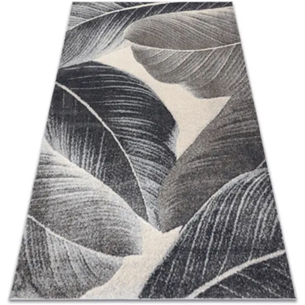 Rugsx Rugsx  Tepisi Tepih FUSION 8912 tamno Siva - Perje, 80x150 cm  Rugsx