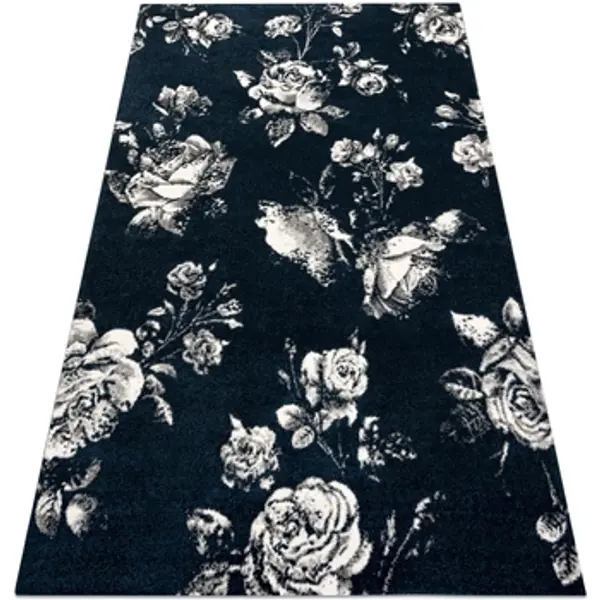 Rugsx Rugsx  Tepisi Tepih GNAB 60642734 Cvijeće ružičastae tamnopla 140x200 cm  Rugsx