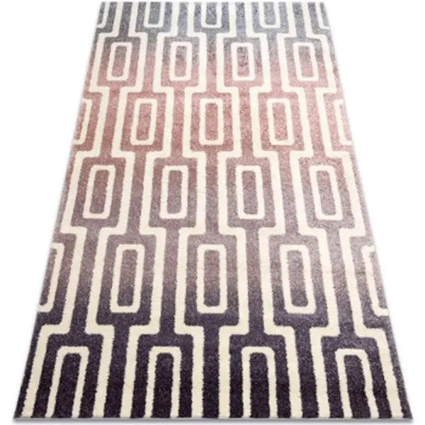 Rugsx Rugsx  Tepisi Tepih KAKE 25809657 Labirint moderna ljubičasta / 120x170 cm  Rugsx