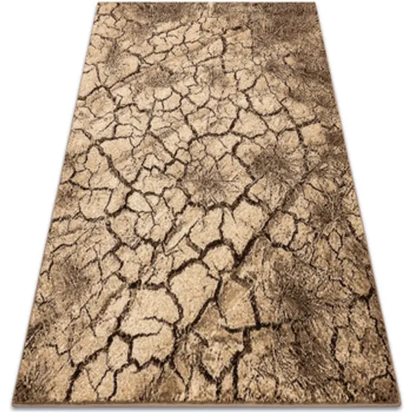Rugsx Rugsx  Tepisi Tepih KARMEL Terra ispucalo tlo orah  160x220 cm  Rugsx
