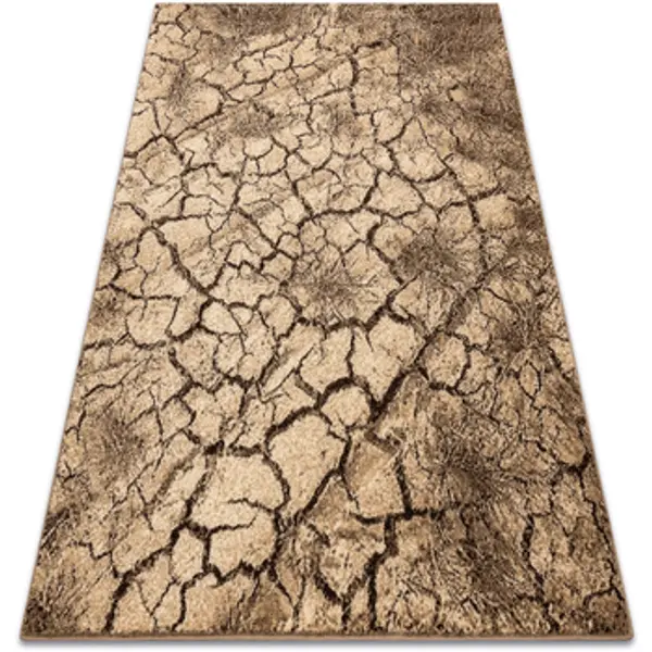 Rugsx Rugsx  Tepisi Tepih KARMEL Terra ispucalo tlo orah  200x300 cm  Rugsx