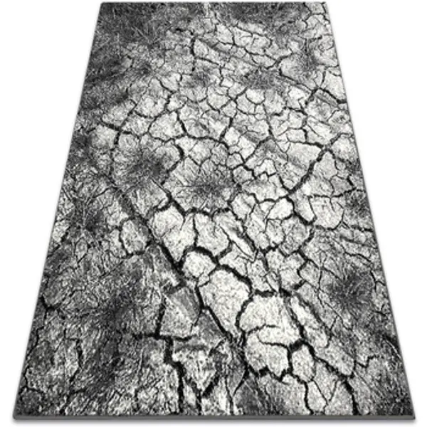 Rugsx Rugsx  Tepisi Tepih KARMEL Terra ispucalo tlo siva 160x220 cm  Rugsx