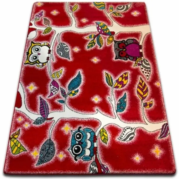 Rugsx Rugsx  Tepisi Tepih KIDS Šuma Crvena C427 200x280 cm  Rugsx