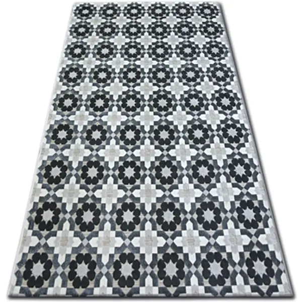 Rugsx Rugsx  Tepisi Tepih LISBOA 27206/356 Cvijeće Siva 80x150 cm  Rugsx