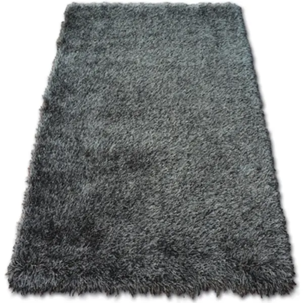 Rugsx Rugsx  Tepisi Tepih LOVE čupavi uzorak 93600  crno 60x110 cm  Rugsx