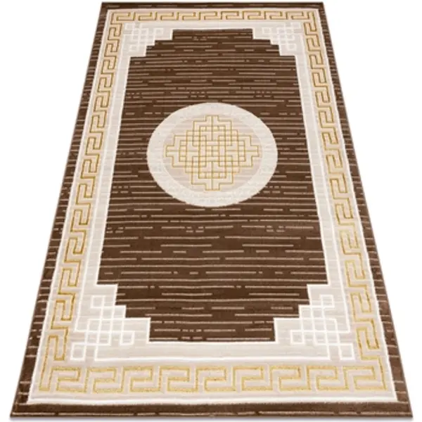 Rugsx Rugsx  Tepisi Tepih MEFE moderna 9096 Okvir, grčki ključ 140x190 cm  Rugsx