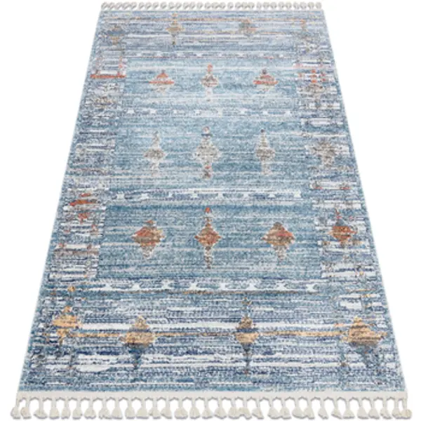 Rugsx Rugsx  Tepisi Tepih moderna BELLE BF13C plava / bež 120x170 cm  Rugsx