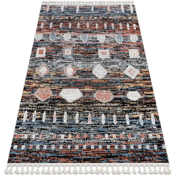 Rugsx Rugsx  Tepisi Tepih moderna BELLE BR36A crno / ružičasta 120x170 cm  Rugsx