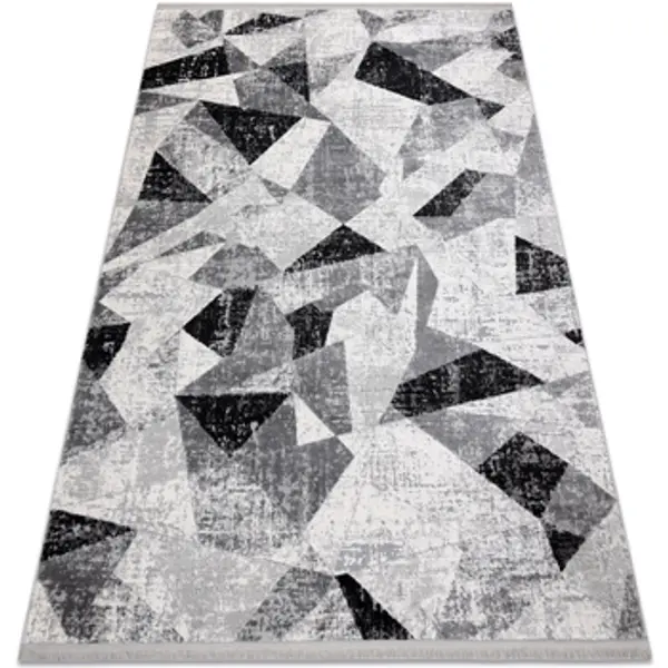 Rugsx Rugsx  Tepisi Tepih moderna TULS 51211 Geometrijski antracit 120x170 cm  Rugsx