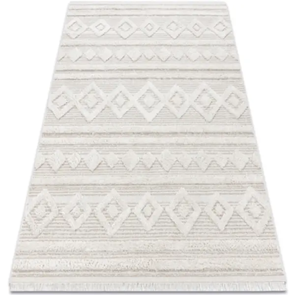 Rugsx Rugsx  Tepisi Tepih MOROC 22322 rombovi, linije, boho Ekološki, 155x220 cm  Rugsx