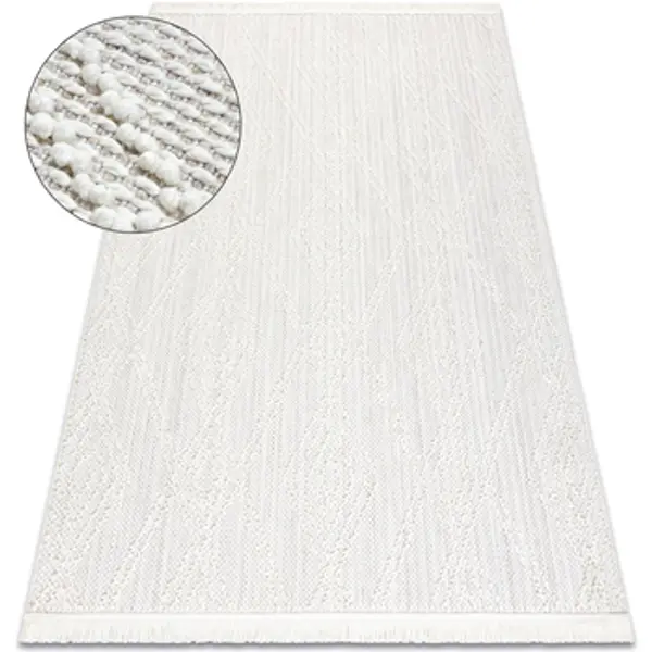 Rugsx Rugsx  Tepisi Tepih NANO EN14A Dijamant, petlja, ravno tkanje 180x270 cm  Rugsx