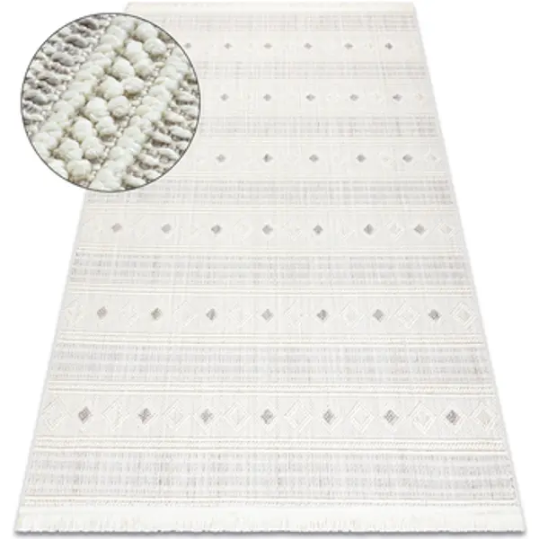 Rugsx Rugsx  Tepisi Tepih NANO FH69A Dijamant, petlja, ravno tkanje 200x290 cm  Rugsx