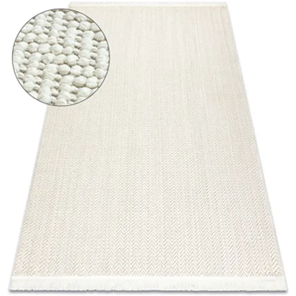 Rugsx Rugsx  Tepisi Tepih NANO FJ86B Chevron, riblja kost, ravno 240x330 cm  Rugsx