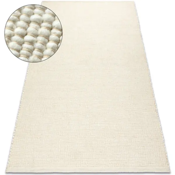 Rugsx Rugsx  Tepisi Tepih NEPAL 2100 prirodno, kremasto - vuneni, 120x170 cm  Rugsx