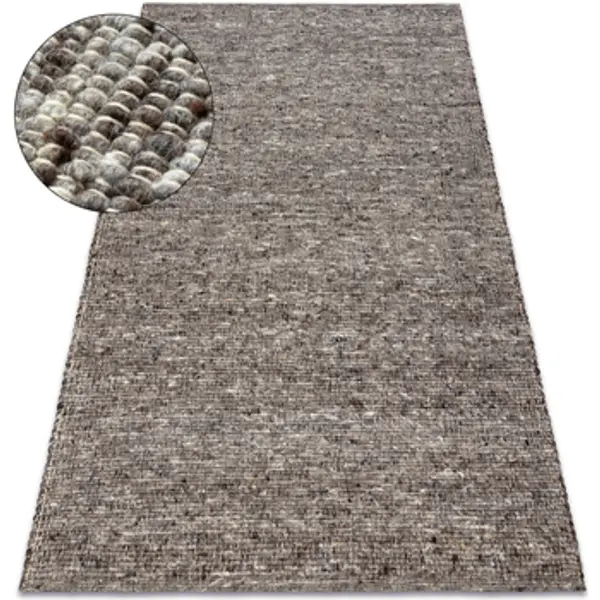 Rugsx Rugsx  Tepisi Tepih NEPAL 2100 stone, siva - vuneni, 80x150 cm  Rugsx