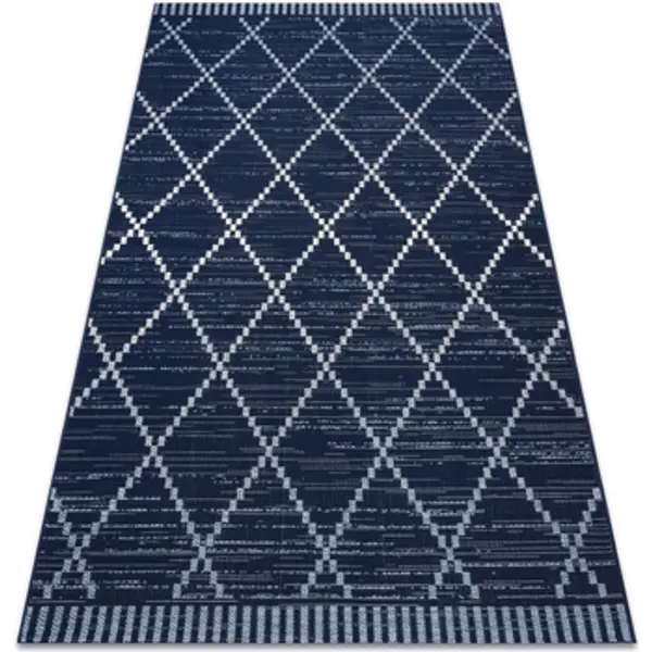Rugsx Rugsx  Tepisi Tepih NIZ SISAL COLOR 47268/309 Dijamant Kvadrati 60x110 cm  Rugsx