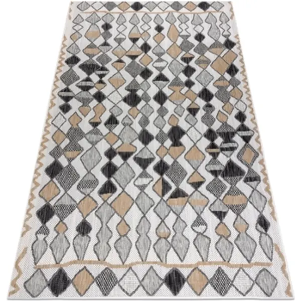 Rugsx Rugsx  Tepisi Tepih NIZ SISAL COOPER Dijamant, CIK-CAK 22217 160x220 cm  Rugsx