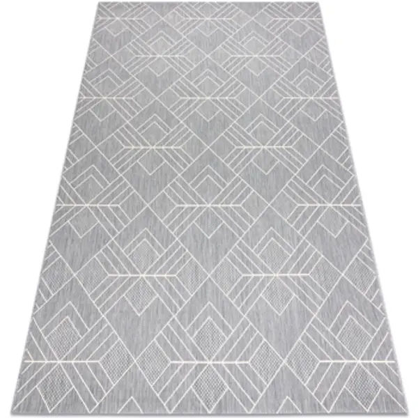 Rugsx Rugsx  Tepisi Tepih NIZ SISAL FLAT 48731637 Kvadrati, dijamant, 160x230 cm  Rugsx