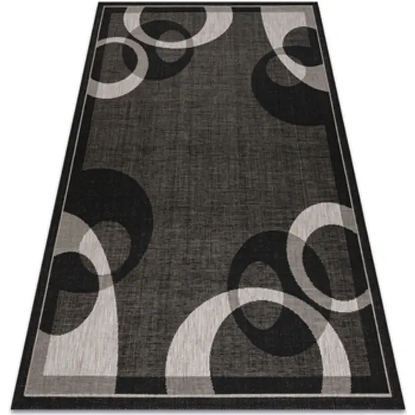 Rugsx Rugsx  Tepisi TEPIH NIZ SISAL FLOORLUX 20078 CRNO / 160x230 cm  Rugsx