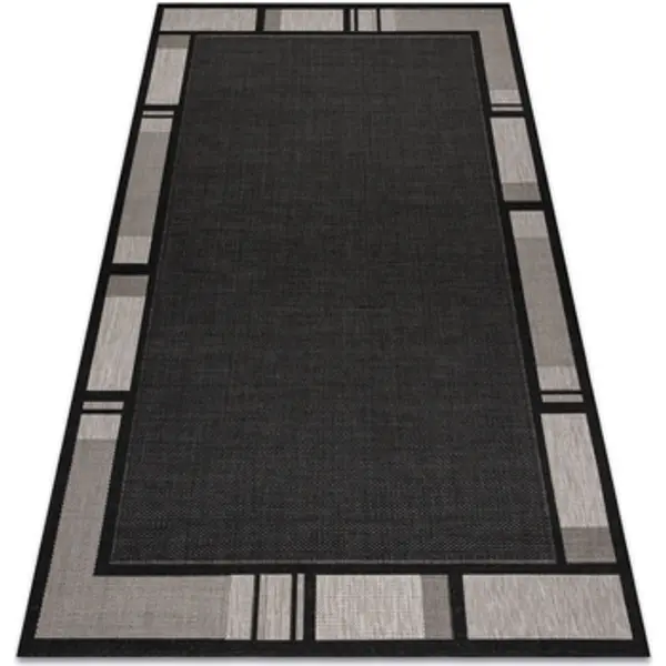 Rugsx Rugsx  Tepisi TEPIH NIZ SISAL FLOORLUX 20195 CRNO / 60x110 cm  Rugsx