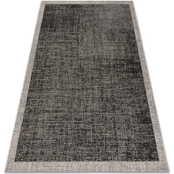 Rugsx Rugsx  Tepisi TEPIH NIZ SISAL FLOORLUX 20401 Okvir crno 140x200 cm  Rugsx