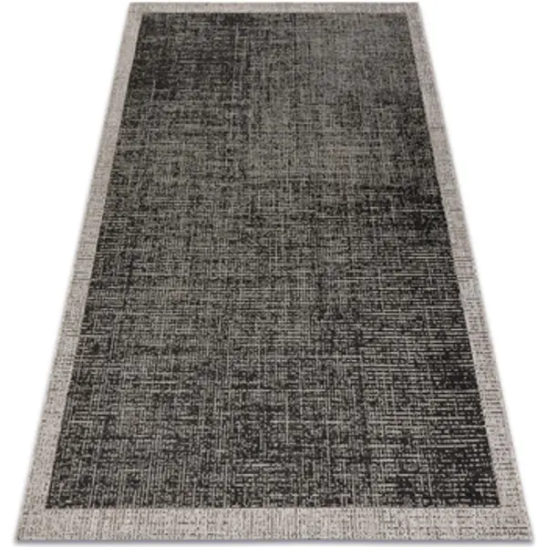 Rugsx Rugsx  Tepisi TEPIH NIZ SISAL FLOORLUX 20401 Okvir crno 160x230 cm  Rugsx
