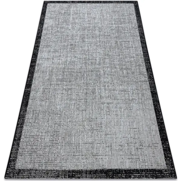 Rugsx Rugsx  Tepisi TEPIH NIZ SISAL FLOORLUX 20401 Okvir srebro 140x200 cm  Rugsx