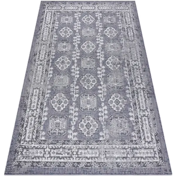 Rugsx Rugsx  Tepisi Tepih NIZ SISAL SION Okvir, ornament, gumiran 140x190 cm  Rugsx