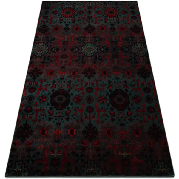 Rugsx Rugsx  Tepisi Tepih OMEGA KARAJA cvijeće rubin 200x300 cm  Rugsx