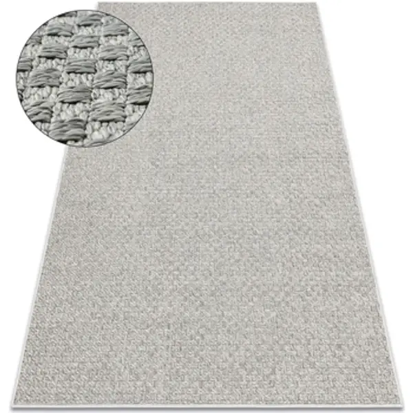 Rugsx Rugsx  Tepisi Tepih ORIGI 3661 sivi - ravno tkani 155x220 cm  Rugsx