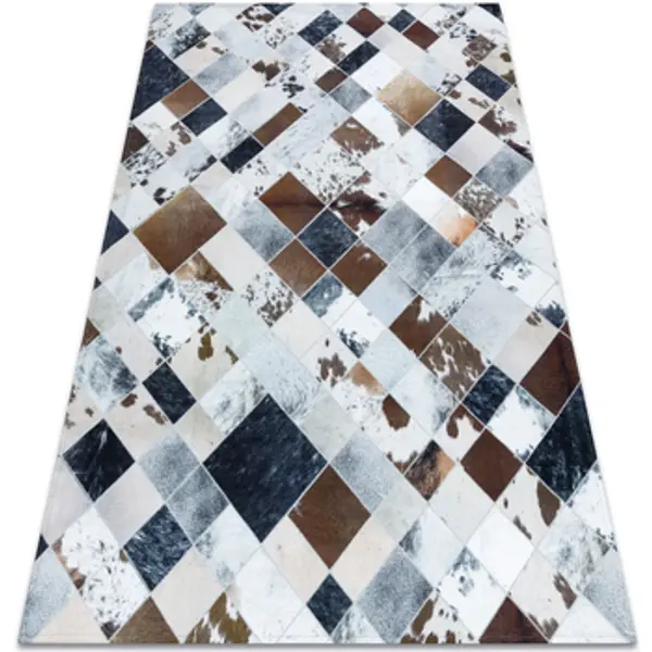 Rugsx Rugsx  Tepisi Tepih PATCHWORK 21720 bež / smeđa - 160x230 cm  Rugsx