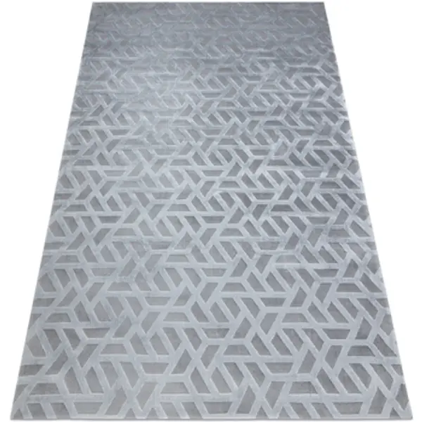 Rugsx Rugsx  Tepisi Tepih PEARL 51320D sivi - Geometrijski, exclusive, 230x330 cm  Rugsx
