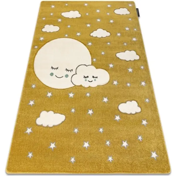 Rugsx Rugsx  Tepisi Tepih PETIT MOON mjesec,  oblaci zlatna 180x270 cm  Rugsx